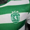 25/26 Player Version Sporting Lisbon Soccer Jersey Home