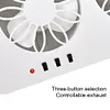 Solar Car Exhaust Fan with 3 Air Outlets Car Radiator Cooling Fan for All Cars