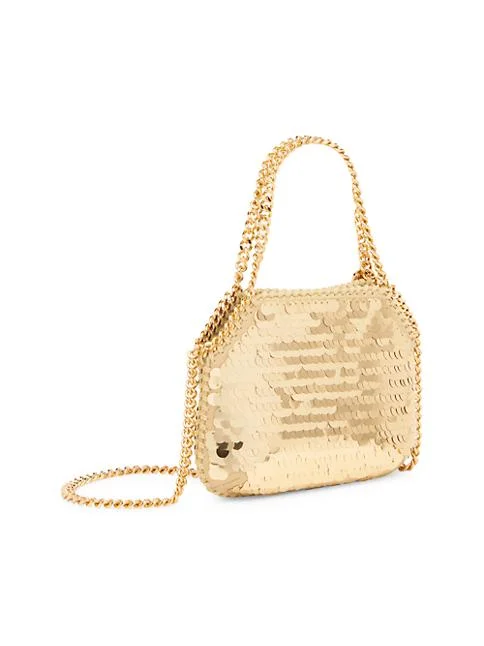 Stella McCartney Mini Metallic Shoulder Bag