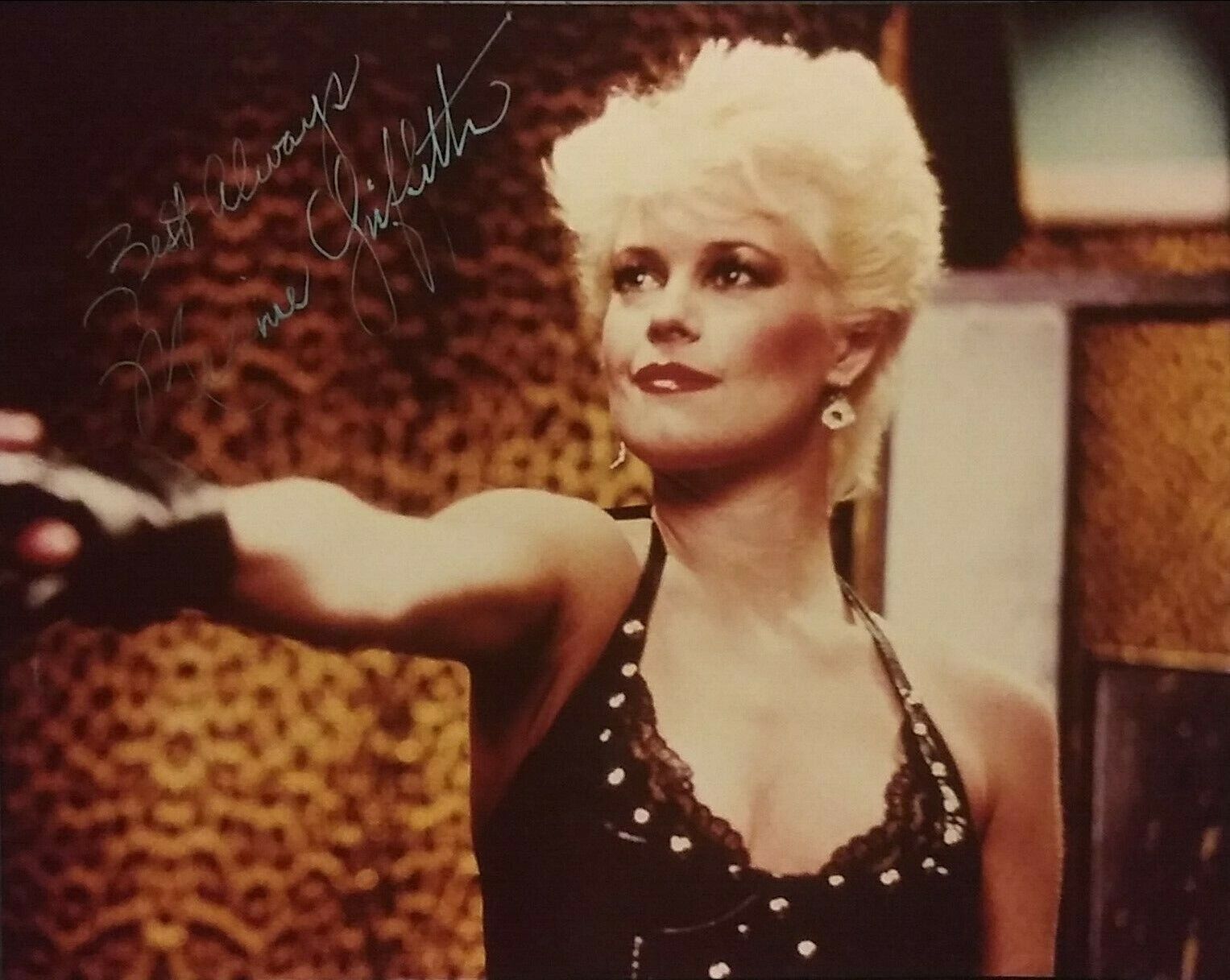 Melanie Griffith signed 8 x 10 COA