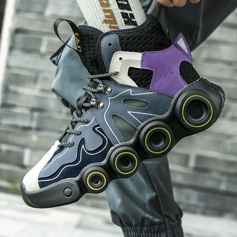 New Fashion Men Sports Running Shoes Basketball Shoes Casual Sneakers Breathable Comfortable Non-slip Shoes Kроксы Mужские