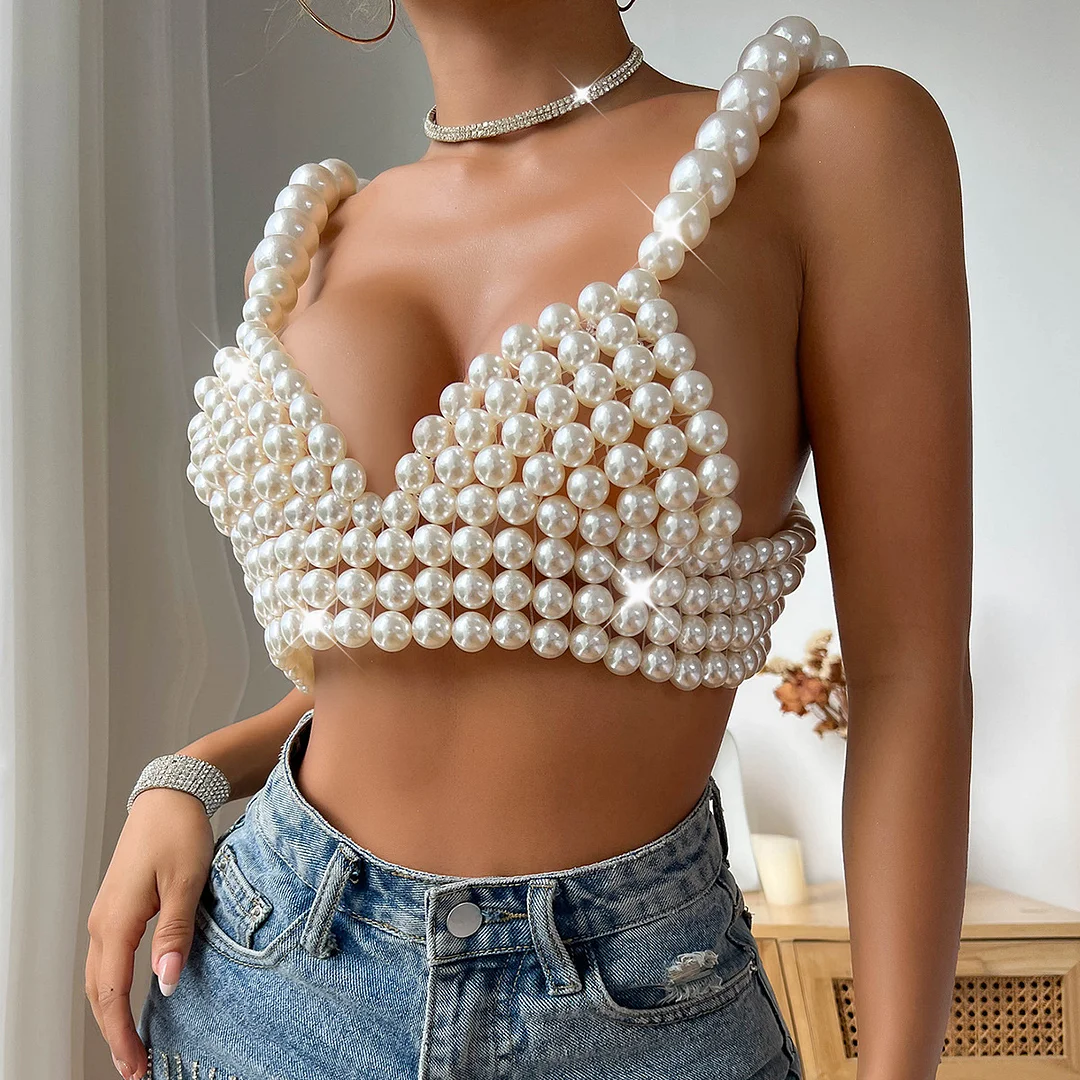 Hot Sale Sexy Fashion Pearl Camisole | IFYHOME