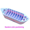 Boat-Shaped Cross Stitch Floss Organizer Tray - 8-Slot Thread Holder & Needle Storage Station for Embroidery Tools tapestrymarket