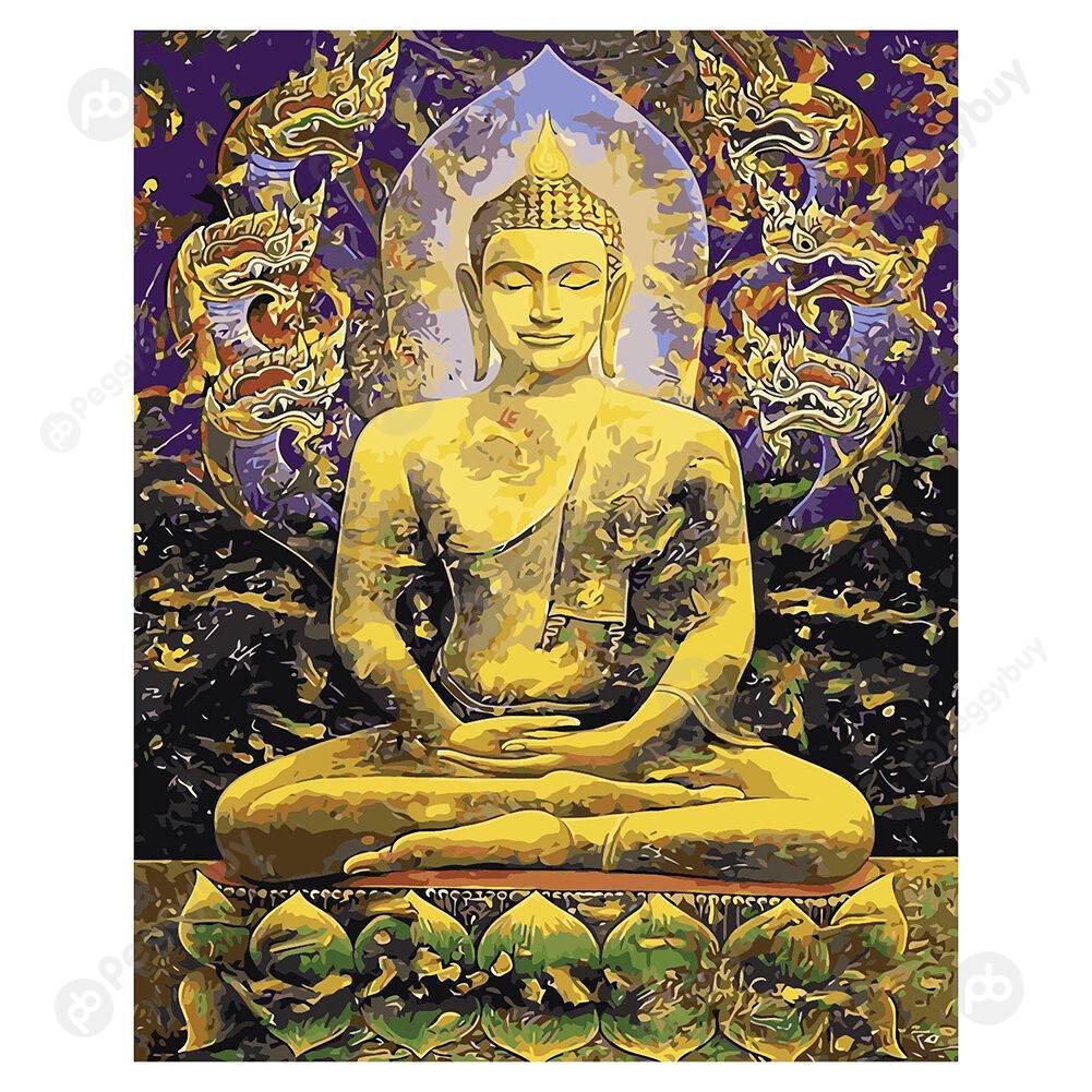 

40*50CM Paint By Numbers-Buddha, 501 Original