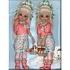 Diamond Painting-DIY Full Round Drill Doll