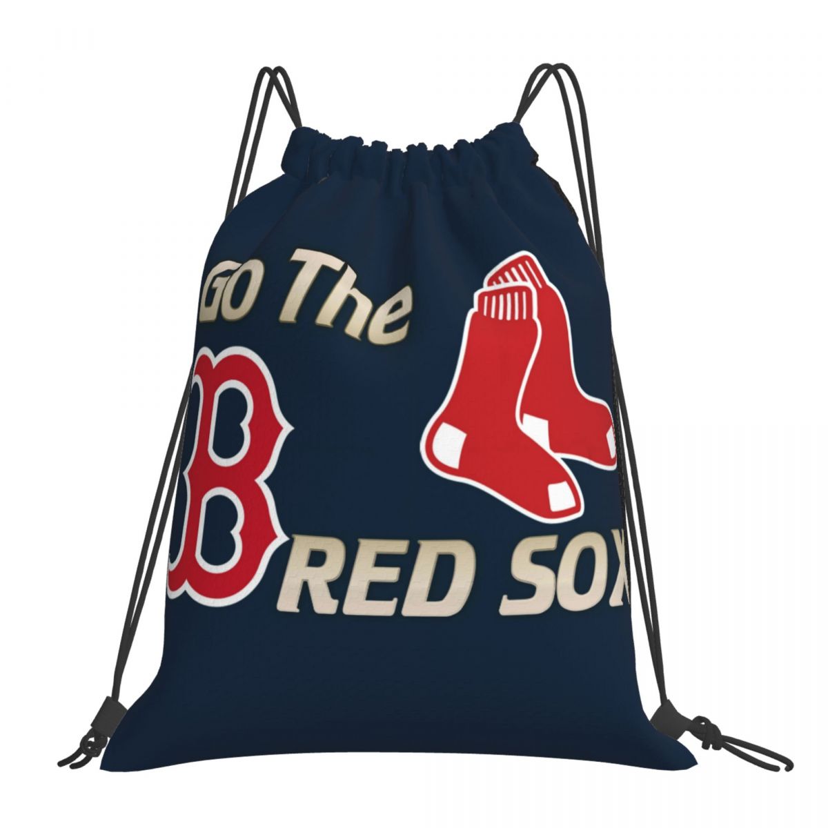 Boston Red Sox Cheer Unisex Drawstring Backpack Bag Travel Sackpack