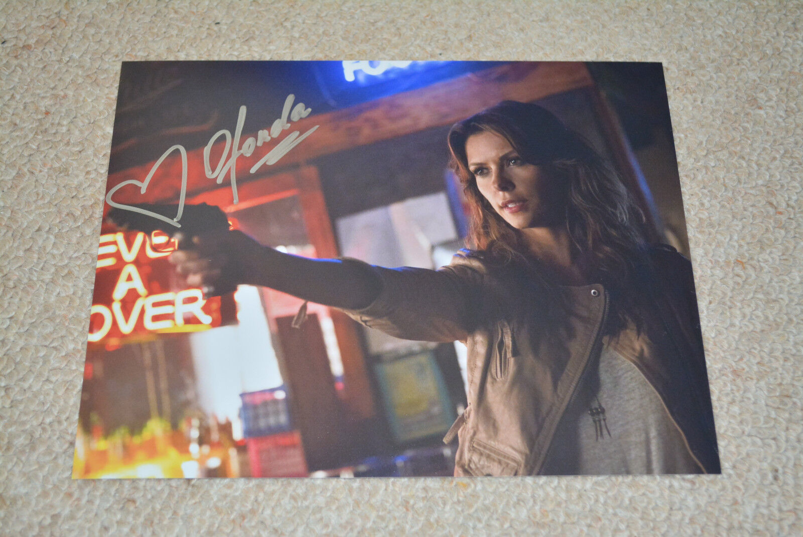 OLGA FONDA signed autograph 8x10 20x25 cm In Person VAMPIRE DIARIES