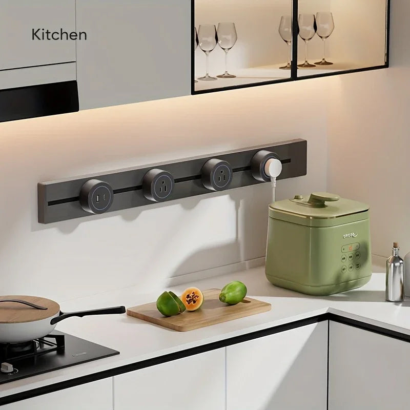 Durable Convenient Power Strip Sockets & Rails