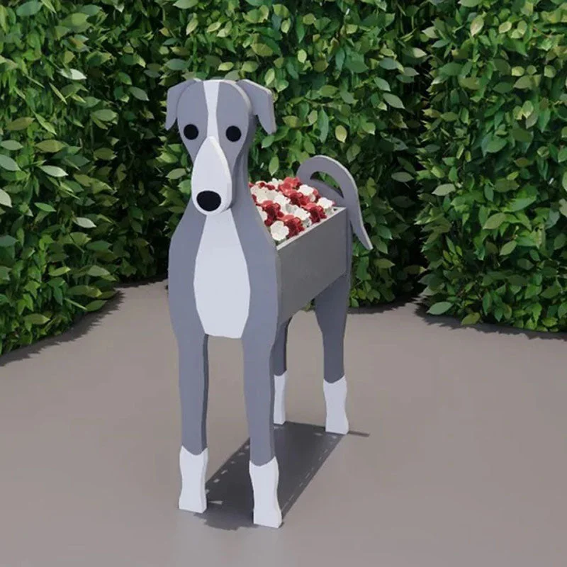 VigorDaily Greyhound Dog Planter AP087