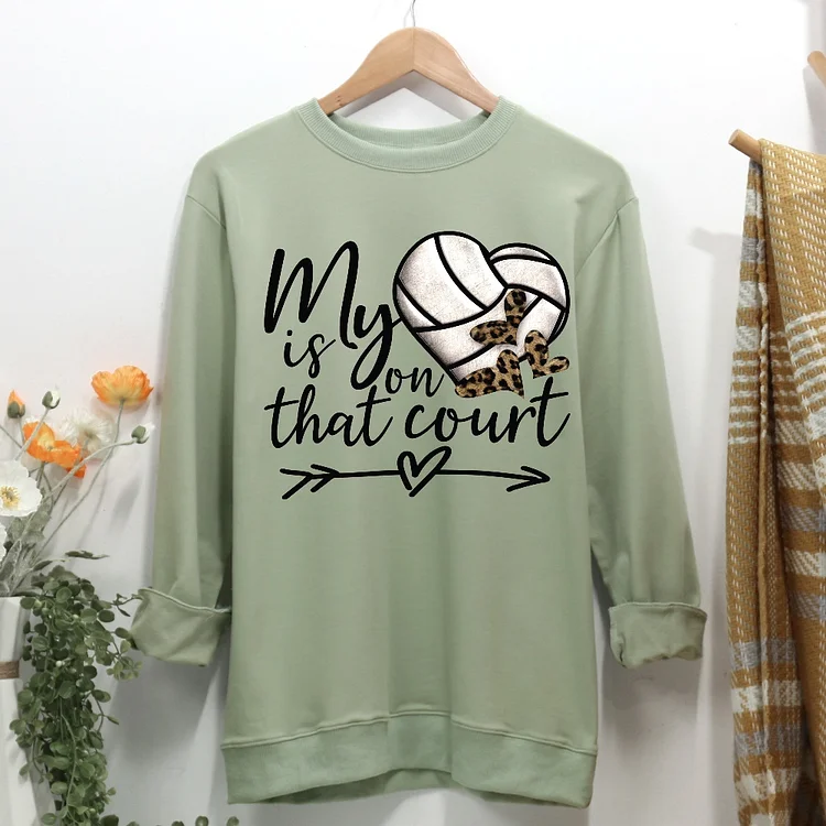 volleyball Women Casual Sweatshirt-Annaletters