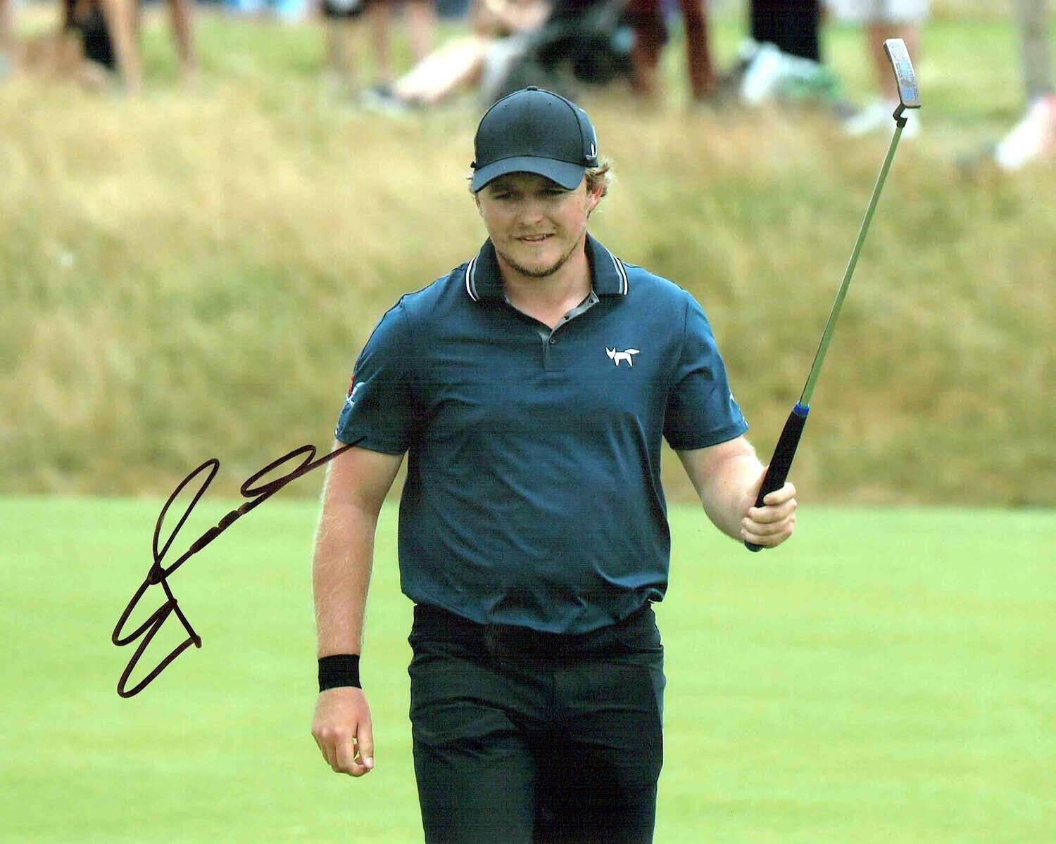 Eddie PEPPERELL 10x8 Signed Autograph Photo Poster painting 4 European Tour Golf AFTAL COA