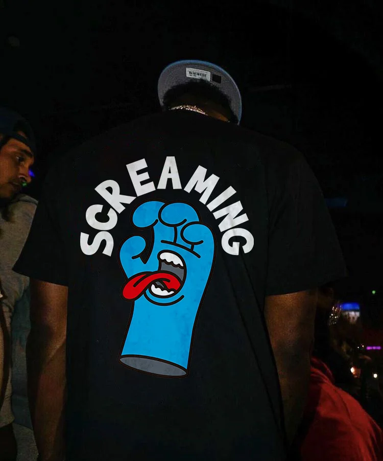 Screaming T-shirt