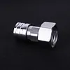 Garden Hose to Mini Power Washer Adapter Stainless Steel Leak-Proof Adapter 3/4 GHT to 1/4 Quick Connector for Car Wash & Outdoor Cleaning