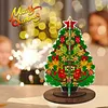 Diamond Painting Double Sided 3D Red Christmas Tree Tabletop Ornaments Kits