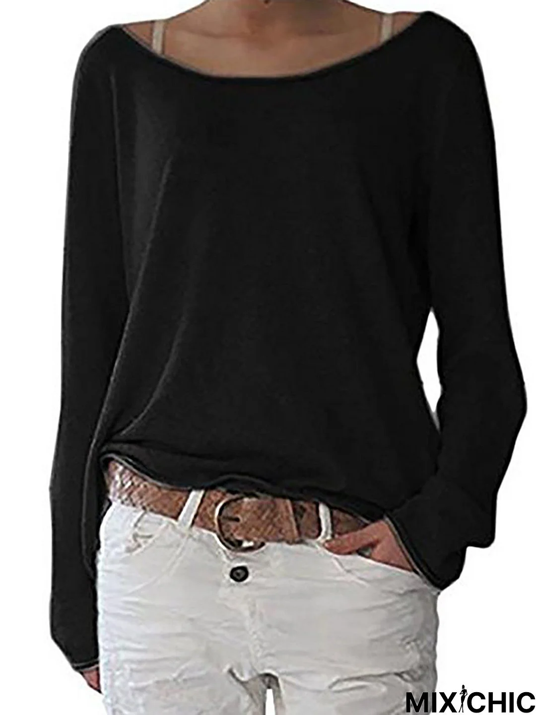 Casual Long Sleeve Top