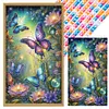 Flower Butterfly- Round/Square AB Drills Diamond Painting(45x75cm)