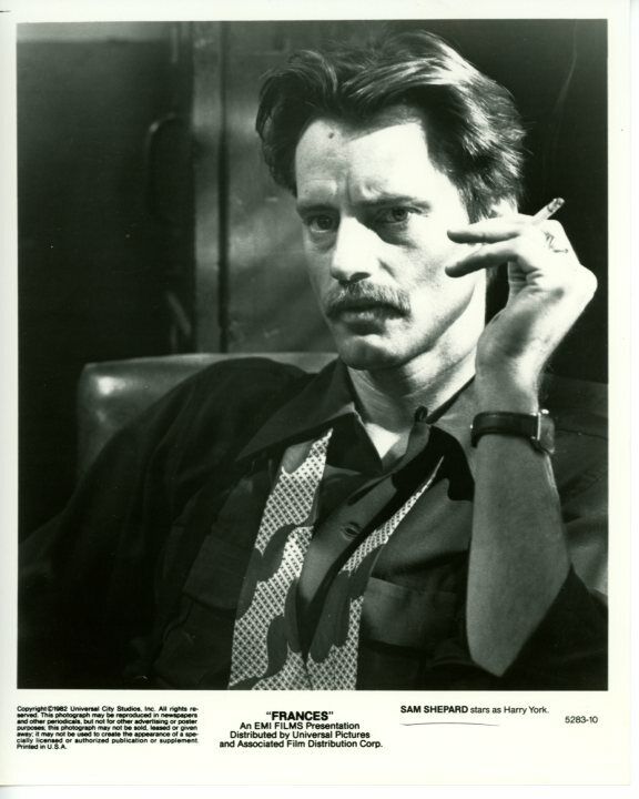 Sam Shepard Frances 1982 Original Press 8x10 Photo Poster painting