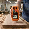 Wood Moisture Meter LCD Backlight Digital Wood Moisture Tester with 4 Switchable Modes High Precision for Firewood Paper Floor (Battery Not Included)