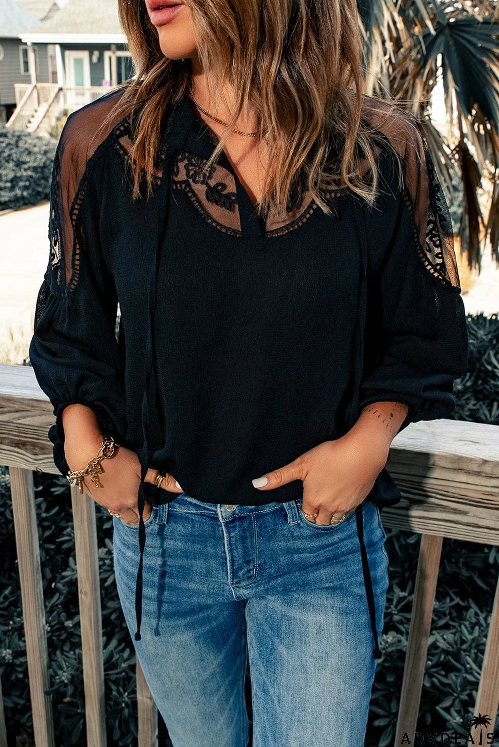 Formal Invitation Lace Blouse