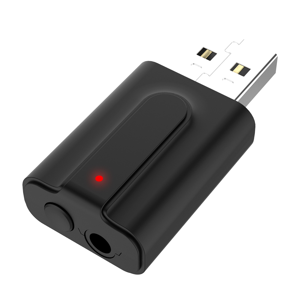 

T10 2 in 1 USB Bluetooth 5.0 Adapter Audio Wireless Receiver Transmitter, 501 Original