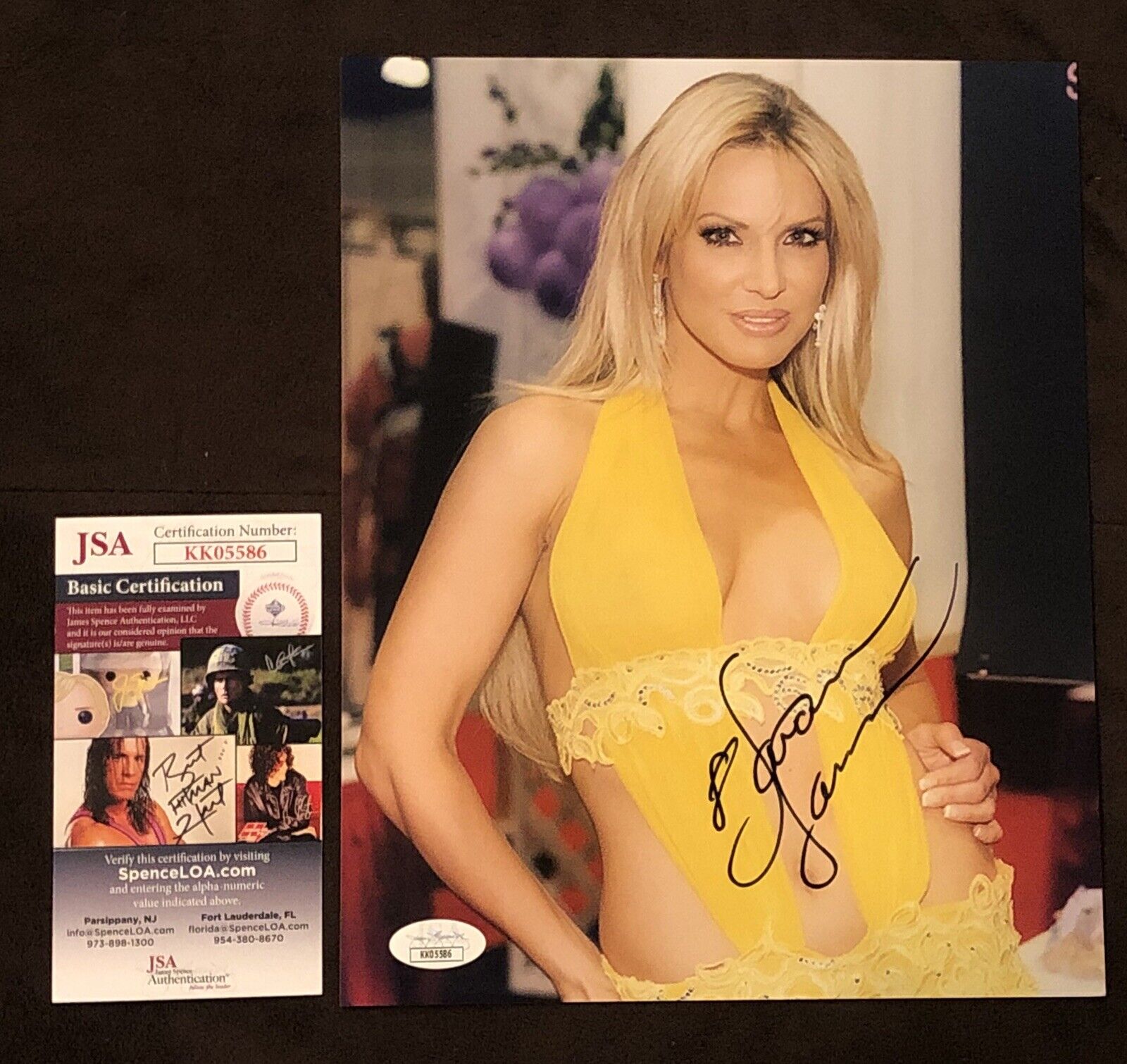 Savanna Samson Adult STAR SIGNED 8X10 Photo Poster painting Autograph Sexy Naughty America JSA