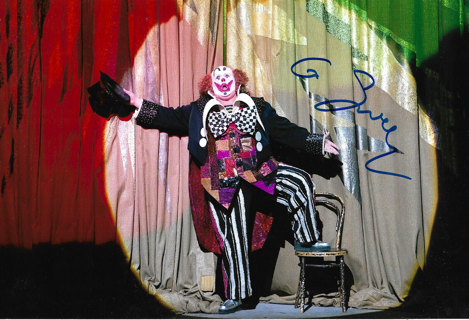 George Gagnidze Opera signed 8x12 inch Photo Poster painting autograph