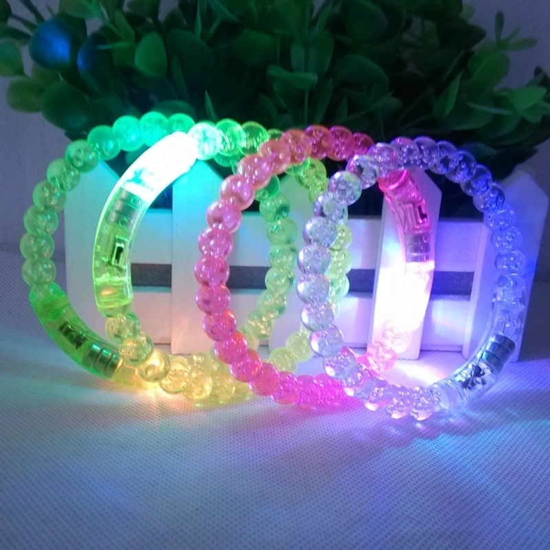 Luminous Bangle Acrylic Bangle Flash Colorful Bracelet Toy