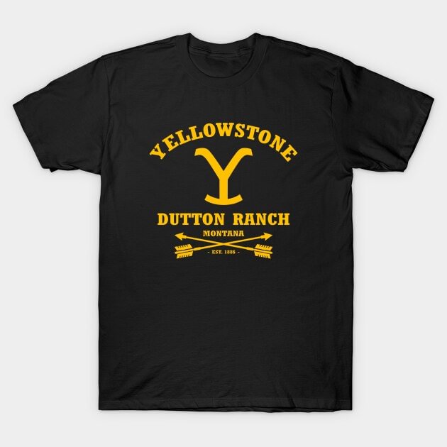 Yellowstone Dutton Ranch Graphic Tshirt 