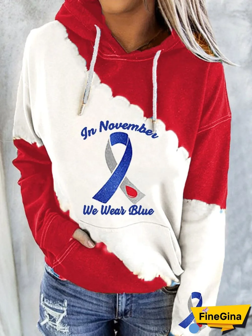 Women's Lahaina Sea Turtle Print Casual Hoodie