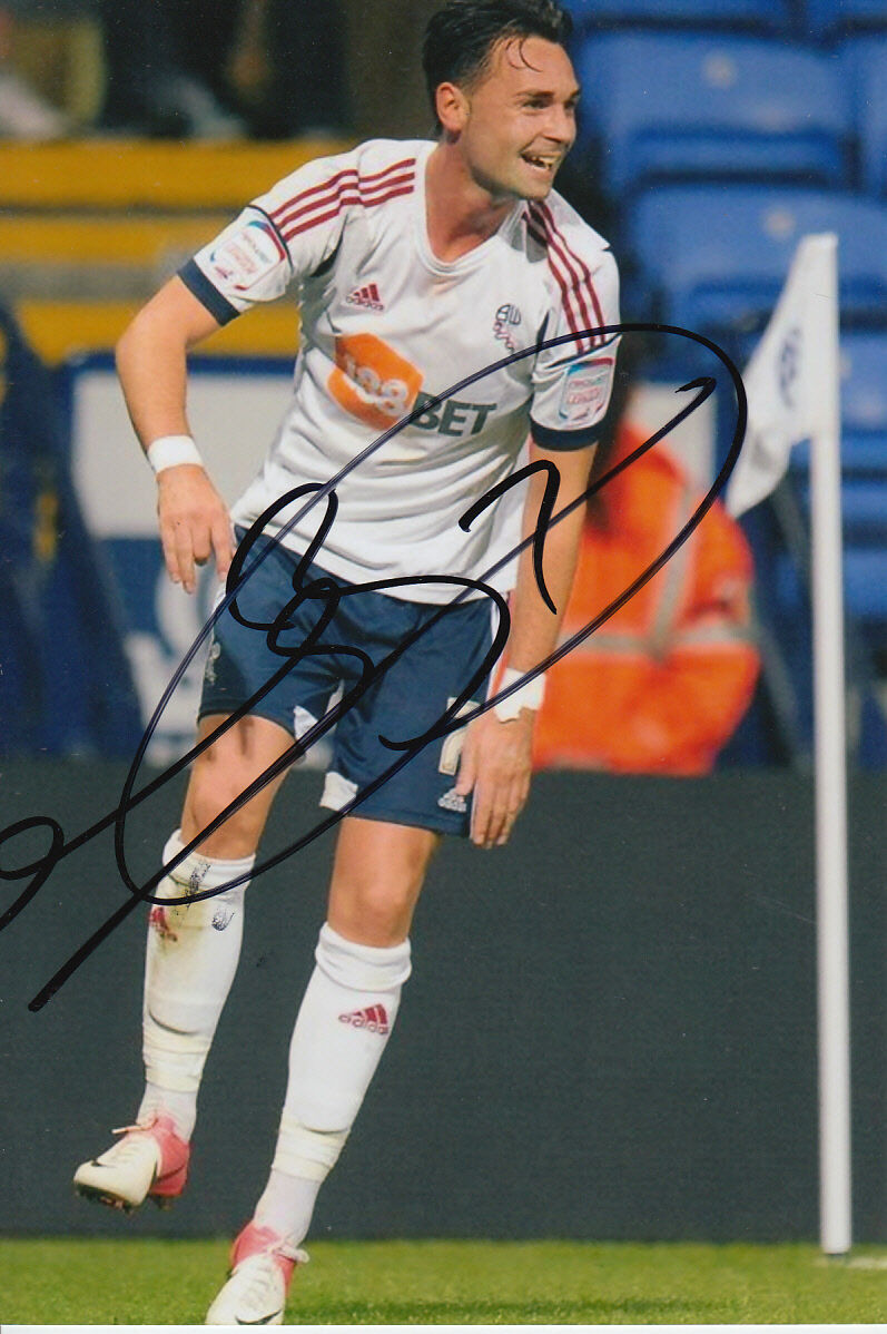 BOLTON WANDERERS HAND SIGNED CHRIS EAGLES 6X4 Photo Poster painting 2.