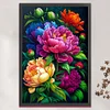 Peony - 11CT Stamped Cross Stitch 40*60cm/15.75*23.62in