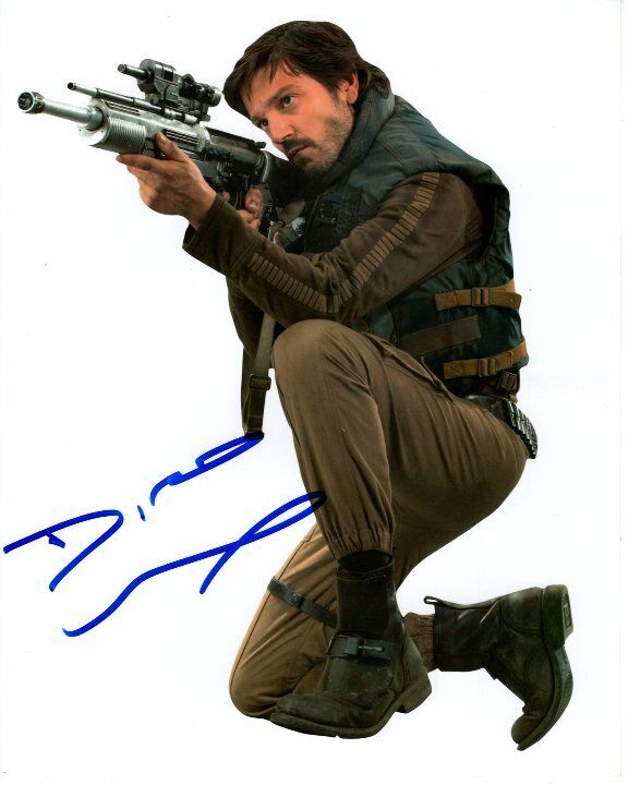 DIEGO LUNA signed autographed STAR WARS ROGUE ONE CASSIAN ANDOR 8x10 Photo Poster painting