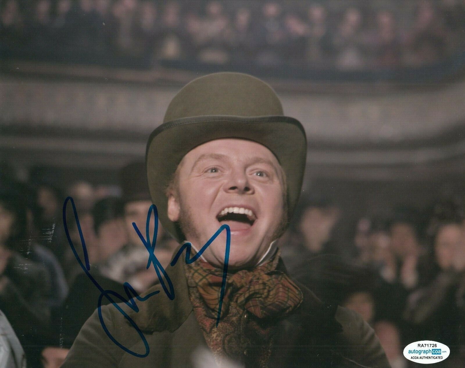 SIMON PEGG signed (BURKE AND HARE) Movie 8X10 Photo Poster painting *William Burke* ACOA