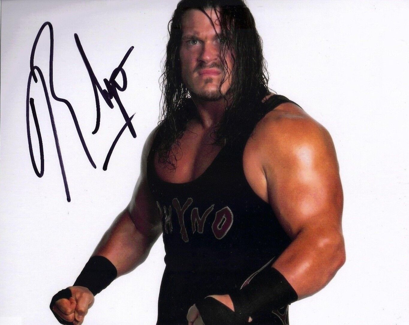 RHYNO Signed 10X8 Photo Poster painting WWE ECW WWF Genuine Signature AFTAL COA (7031)