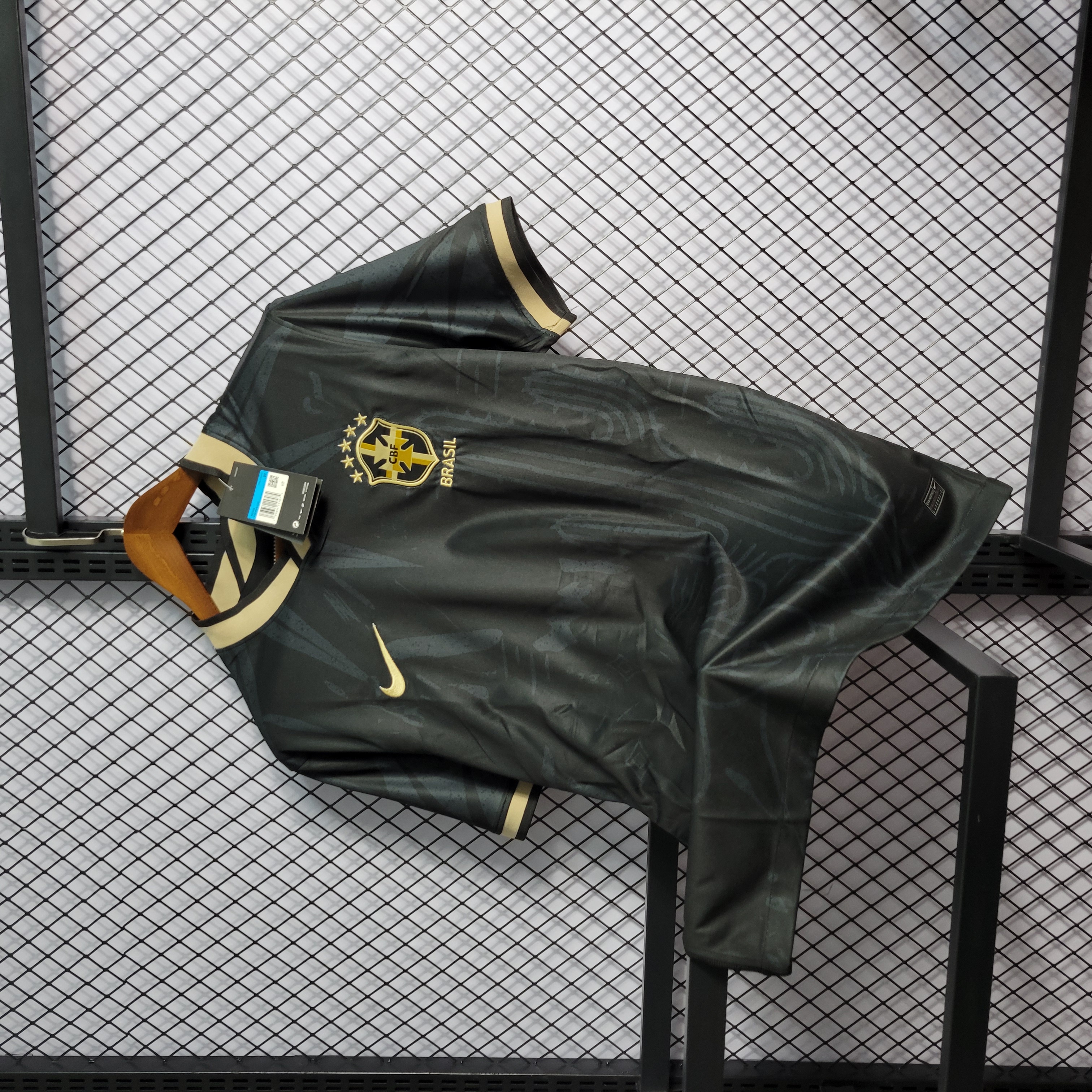 2022/2023 Brazil Black Thai version football shirt