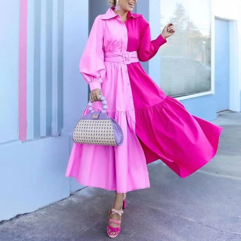 Fall in Love with Pink Dress