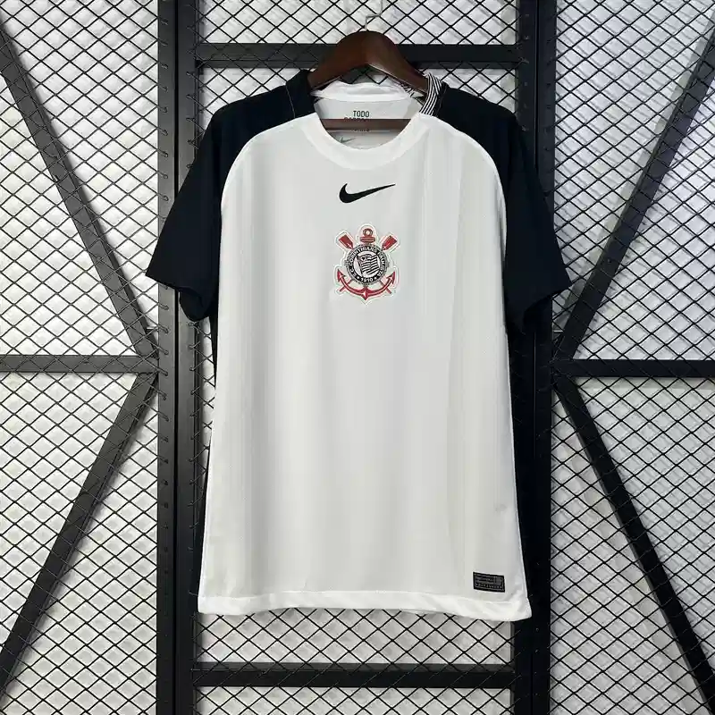 25/26 Corinthians Soccer Jersey Home