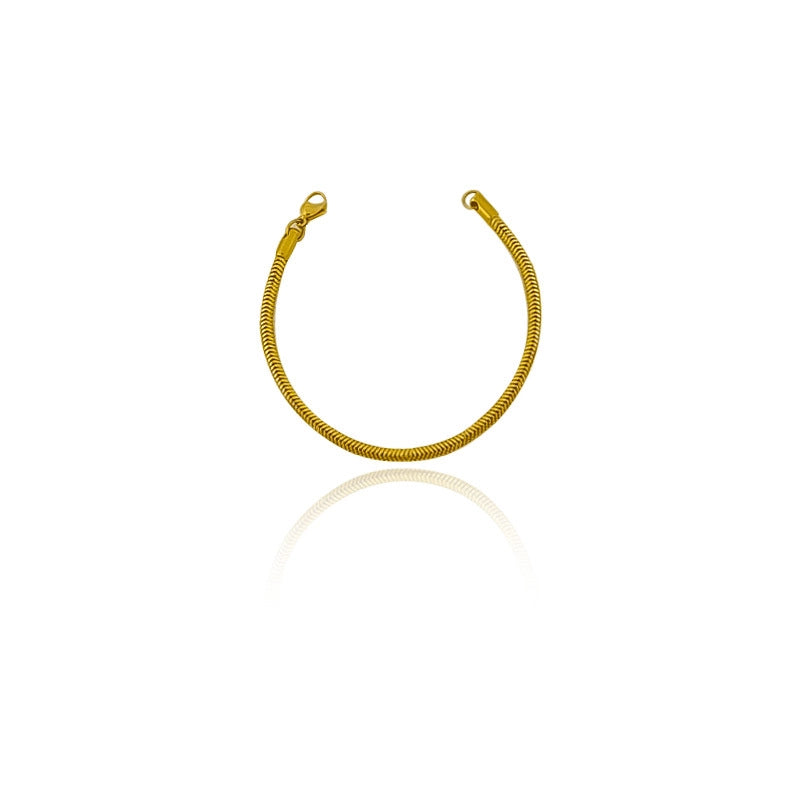 Hip-Hop Retro Rhombus 304 Stainless Steel Bracelets In Bulk