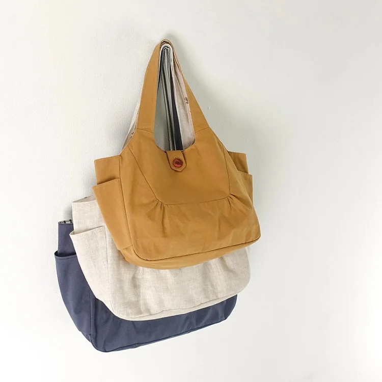 Canvas shoulder bag Template&mdash;Include Instructions