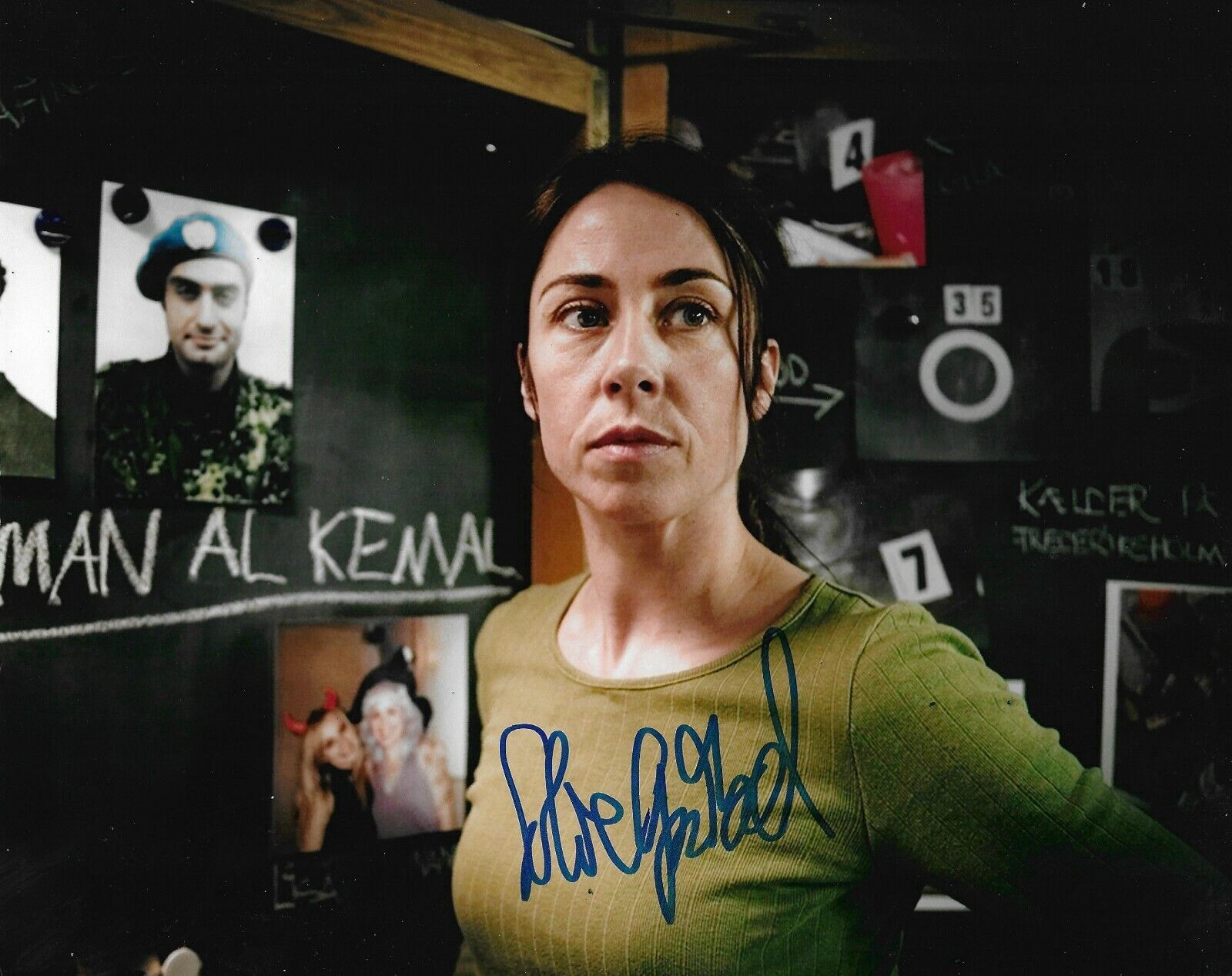 Sofie Grabol Signed Forbrydelsen/The Killing 10x8 Photo Poster painting AFTAL