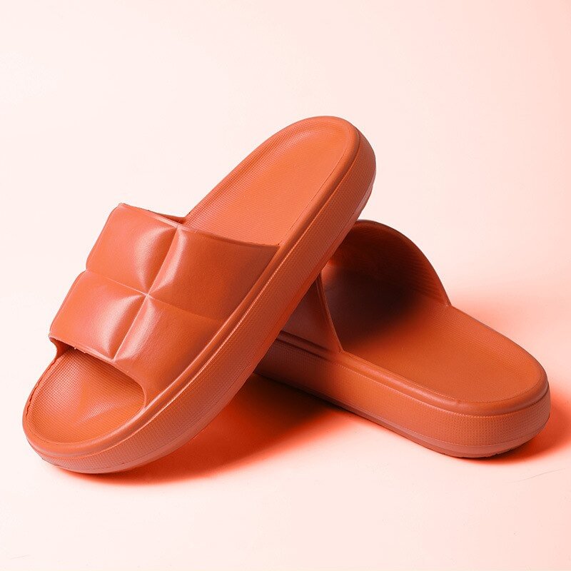 Female Fashion Thick-soled Slipper Male Summer Outdoor Non-slip EVA Sandals Couple Indoor Soft-soled Bathroom Men Shoes