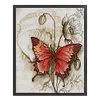 Butterfly-14CT Stamped Cross Stitch 38*45cm/14.96*17.72in