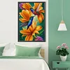 Diamond Painting -5D Full Round Drill Birdsong Fragrant Flowers(60x40cm)