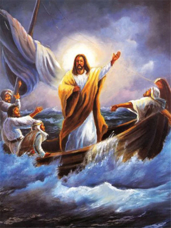 Diamond Painting - Full Round/Square Drill - Jesus(30*40 - 50*60cm)