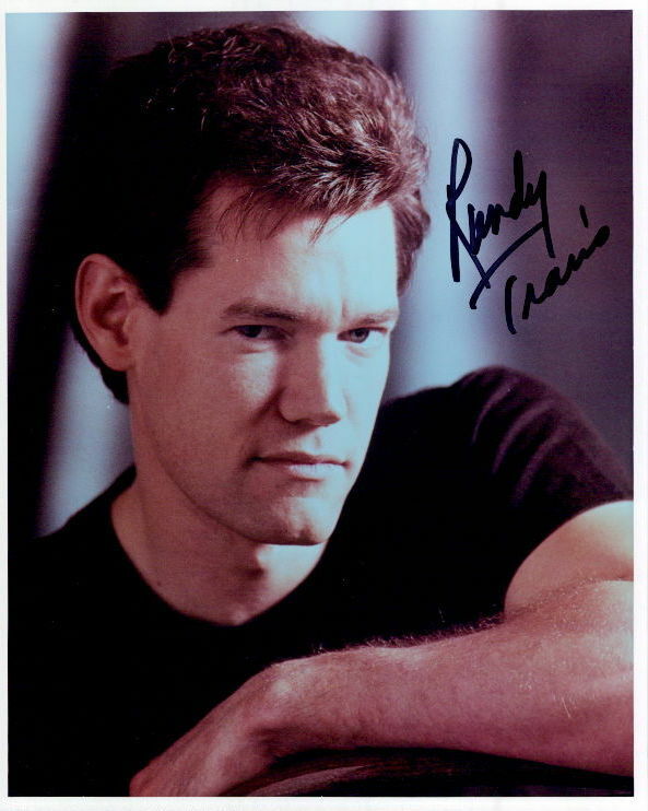 Randy Travis signed in-person 8x10 Photo Poster painting