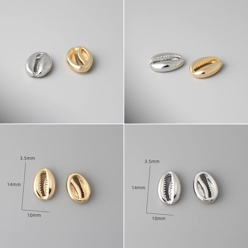 1 Piece Brass Conch Shell Jewelry Accessories Pendant