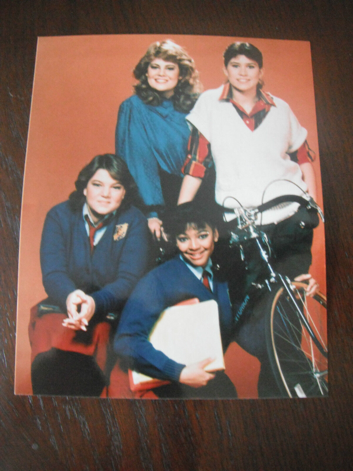 Facts of Life Cast Whelchel Field Cohn McKeon Color 8x10 Promo Photo Poster painting Picture