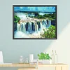 Waterfall-11CT Stamped Cross Stitch Kit(40x50cm)