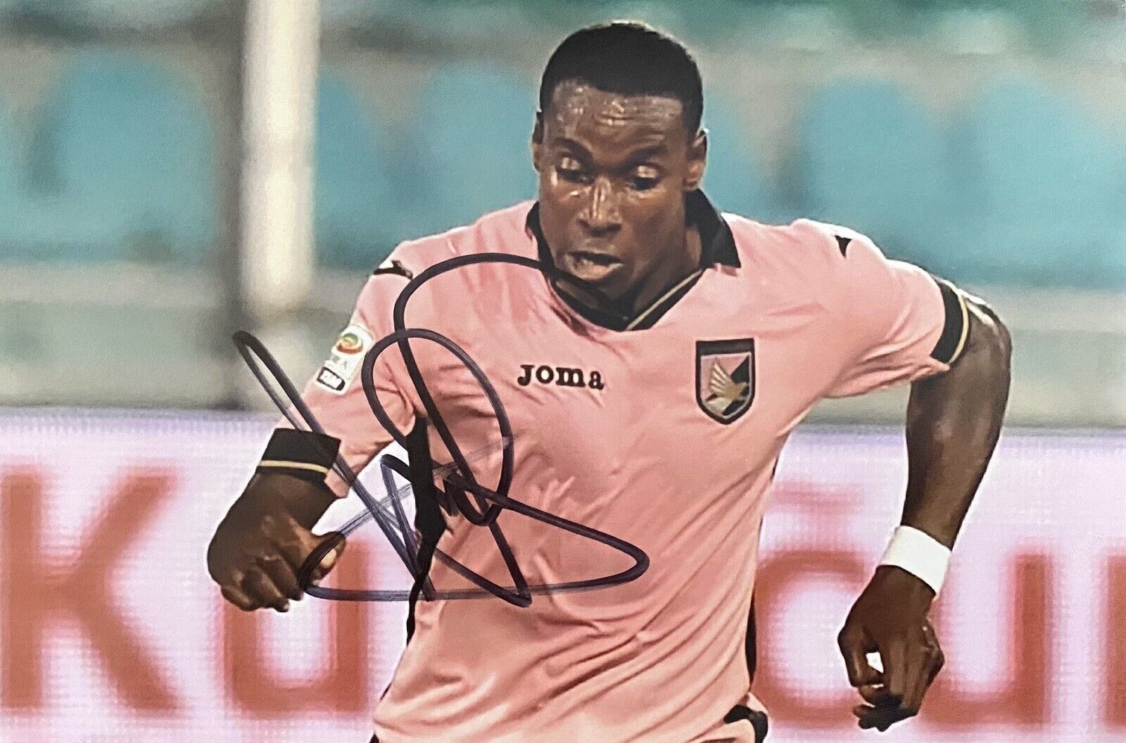 Sol Bamba Genuine Hand Signed Palermo 6X4 Photo Poster painting