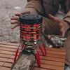 Camping Heating Furnace Mini Winter Warmer Stove Wear-resistant Hiking Equipment